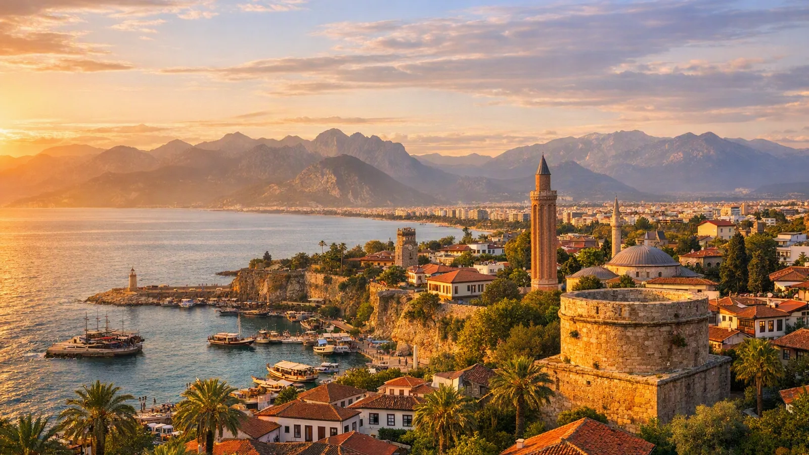 Antalya - restresa med flyg och hotell