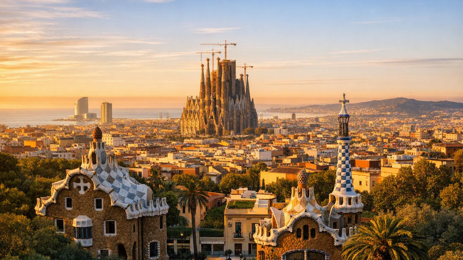 Barcelona - restresa med flyg och hotell
