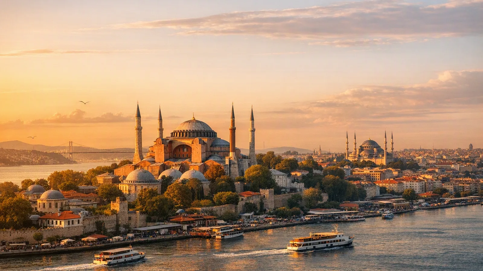Istanbul - restresa med flyg och hotell