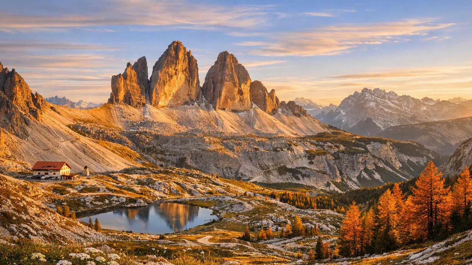 Italienska Alperna - restresa med flyg och hotell