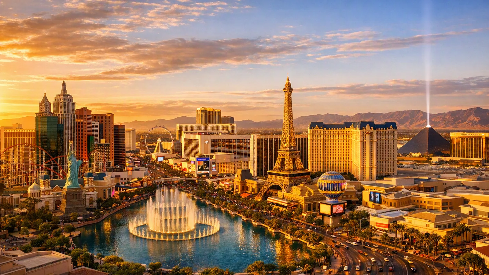Las Vegas - restresa med flyg och hotell
