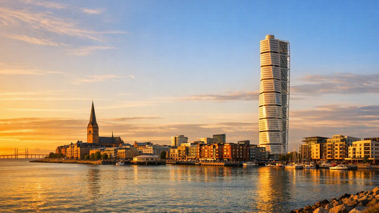 Malmö - restresa med flyg och hotell