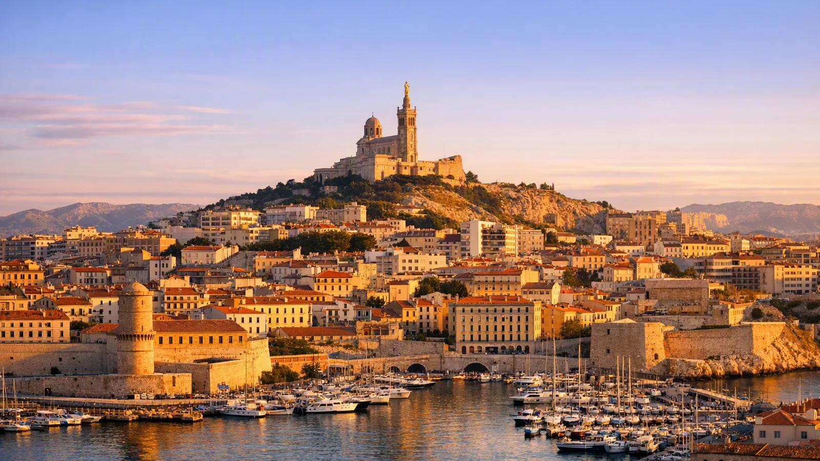 Marseille - restresa med flyg och hotell