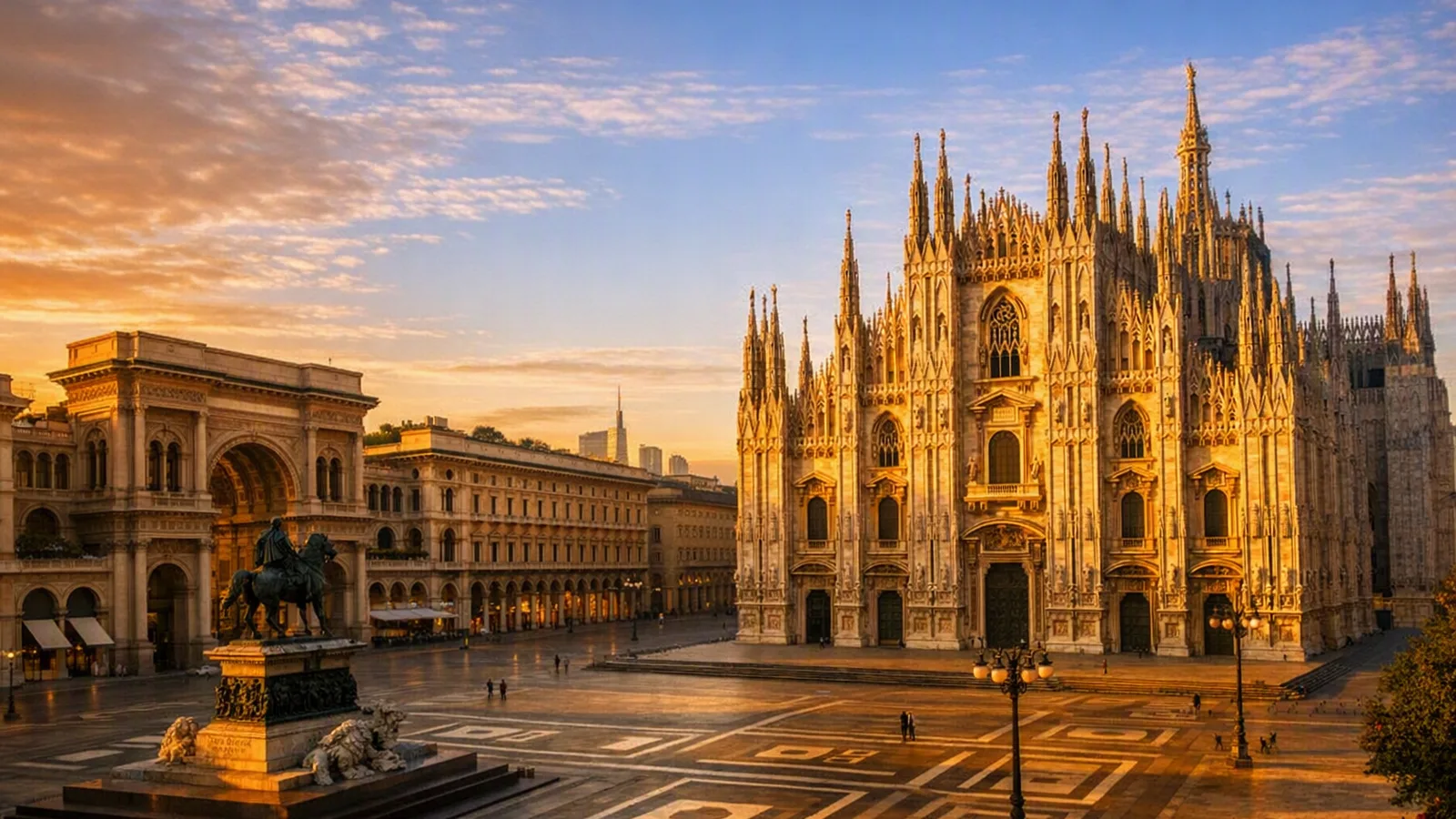 Milano - restresa med flyg och hotell