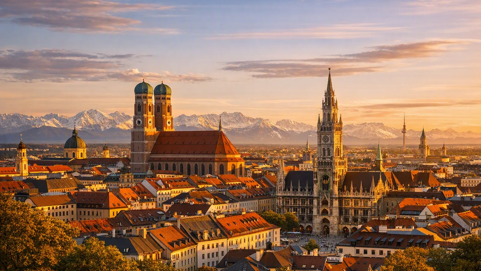 München - restresa med flyg och hotell