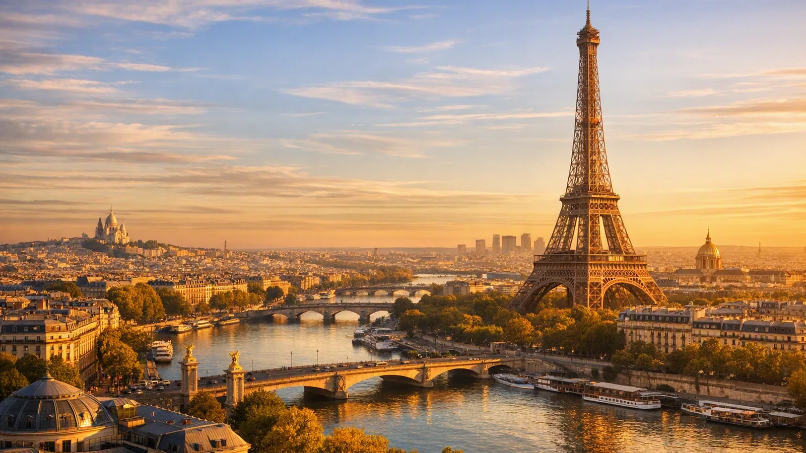 Paris (med närområde) - restresa med flyg och hotell
