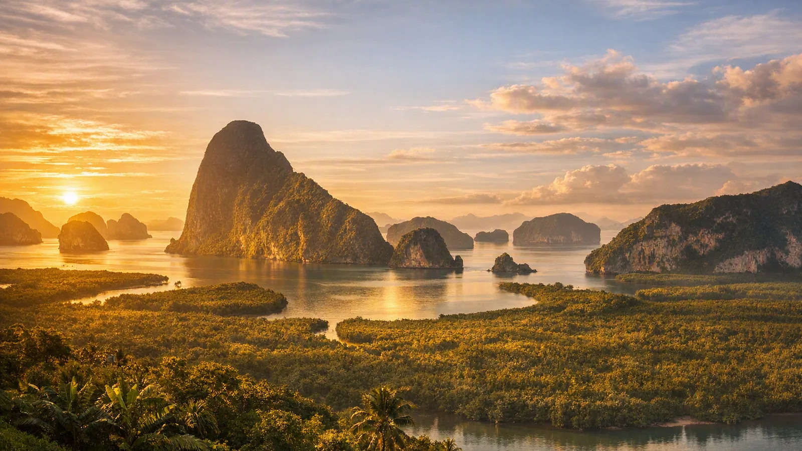 Phuket - restresa med flyg och hotell