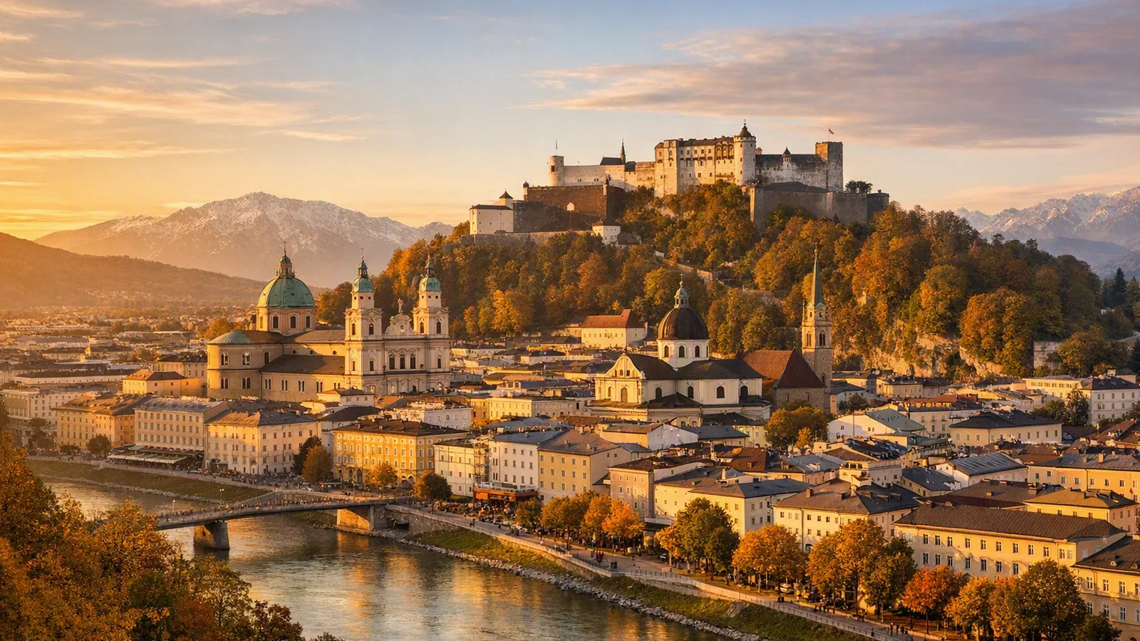 Salzburg - restresa med flyg och hotell