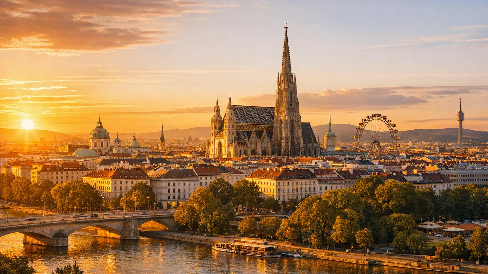 Wien - restresa med flyg och hotell